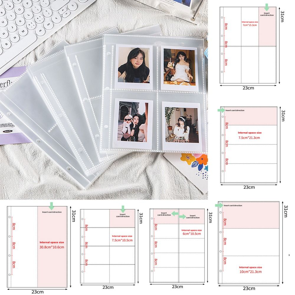 Binder A4 Lever - Carpeta transparente para sesión fotográfica A4