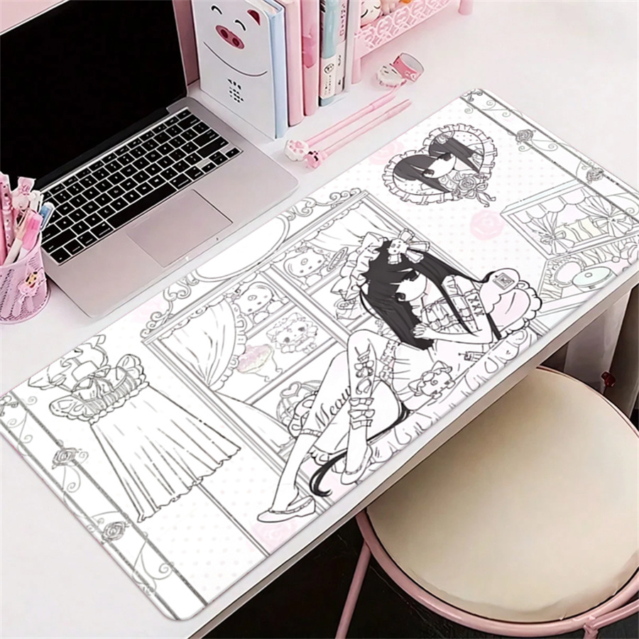 Leather Desk Pad - Alfombrilla de ratón de cuero con