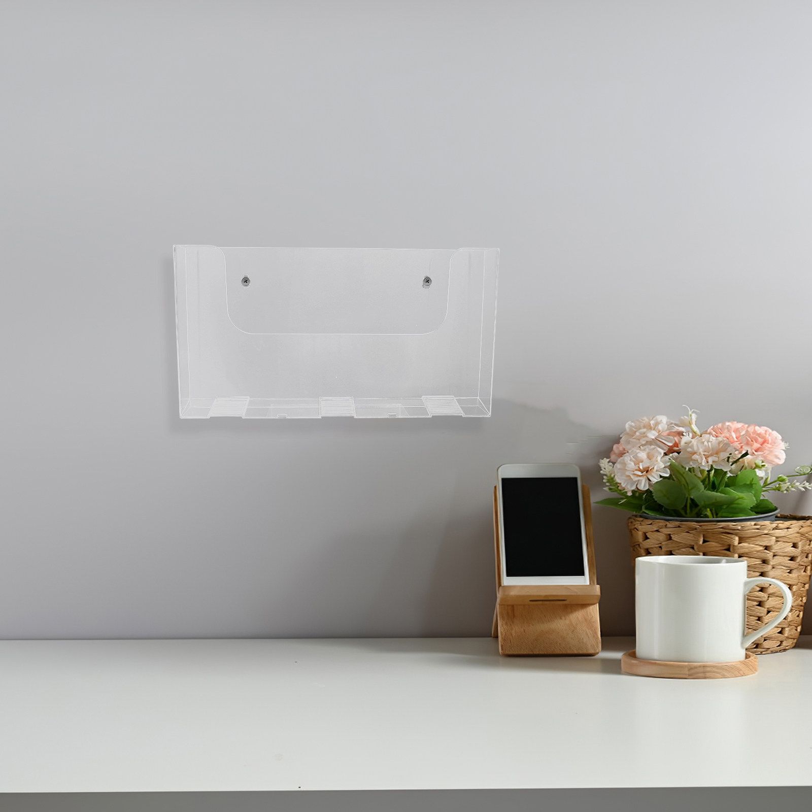 Magazine Holder Rack - 2 piezas de organizador de revistas