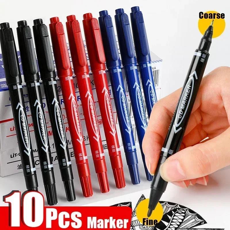 Correction Pen Fine - Rotulador permanente de doble punta, bolígrafo