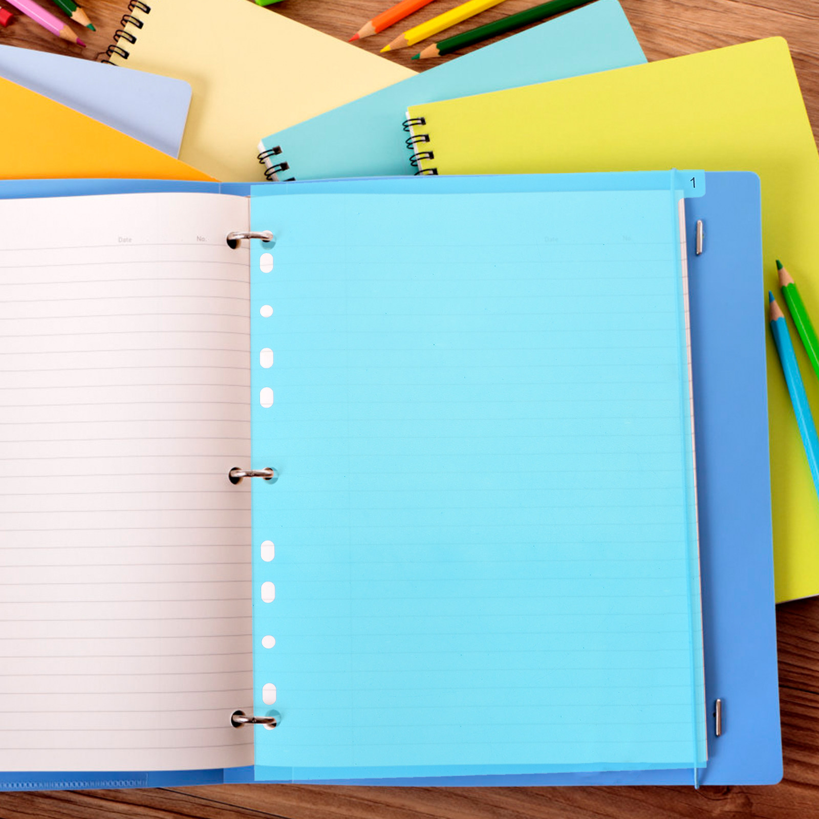 5 Divisores de Plástico Colori - Tab Divider A4 reseña y precio