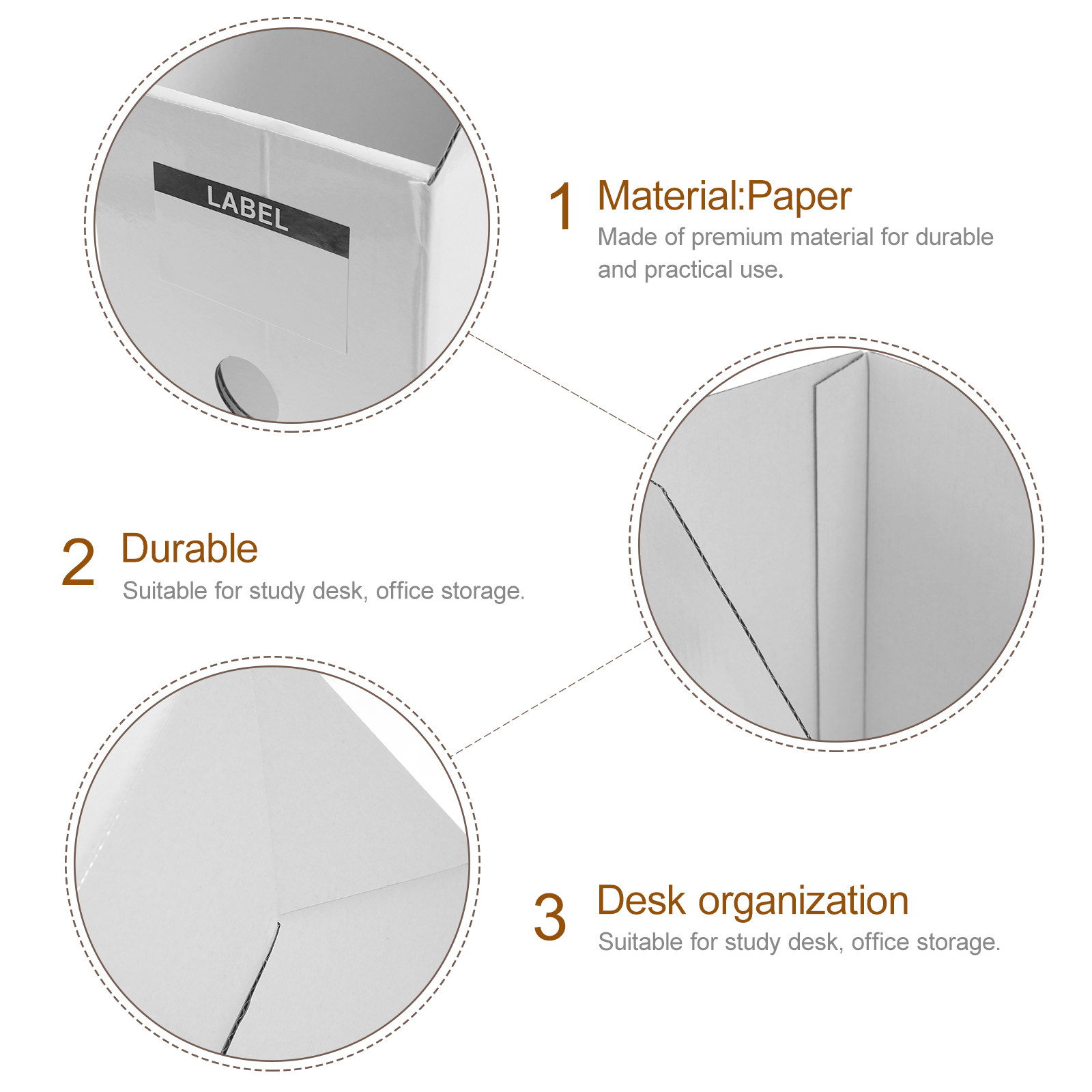 Organizador de archivos de 3 p - Magazine Holder Rack reseña y precio