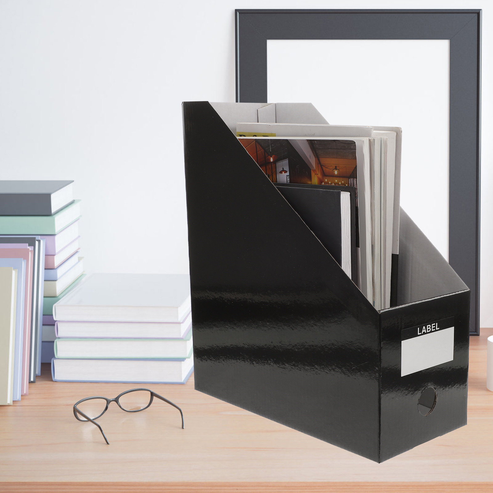 Organizador de archivos de 3 p - Magazine Holder Rack reseña y precio