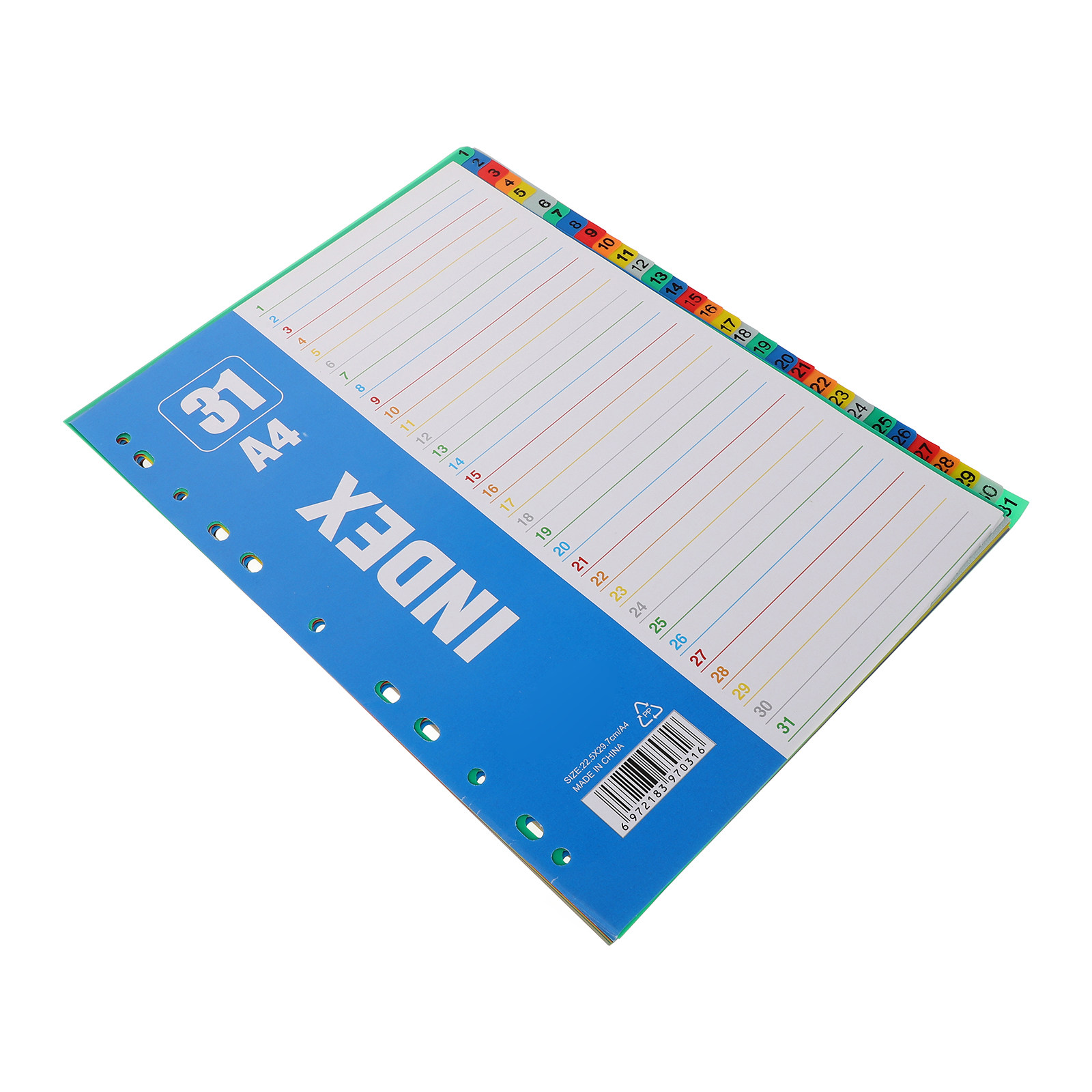 1 Juego de Divisores de Página - Tab Divider A4 reseña y precio