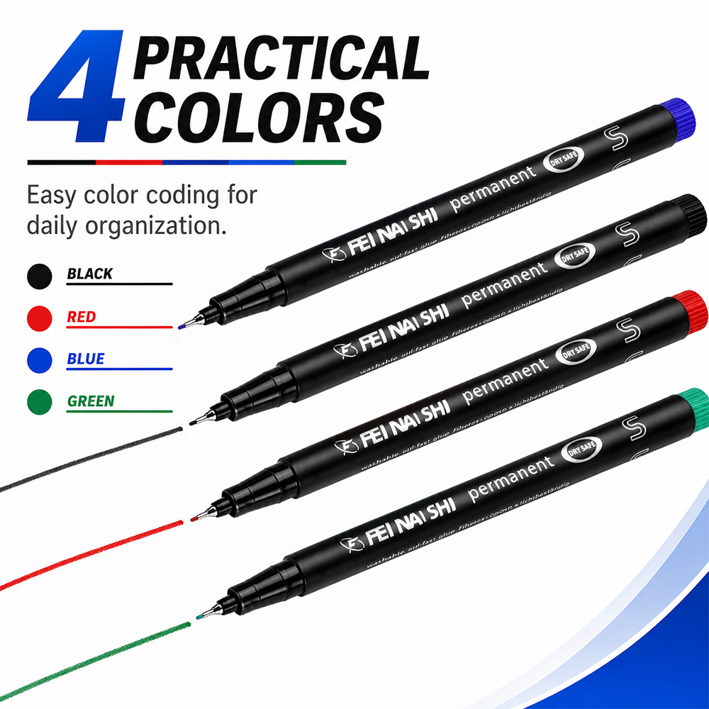 Paquete de 4/12 Rotuladores Pe - Correction Pen Fine reseña y precio