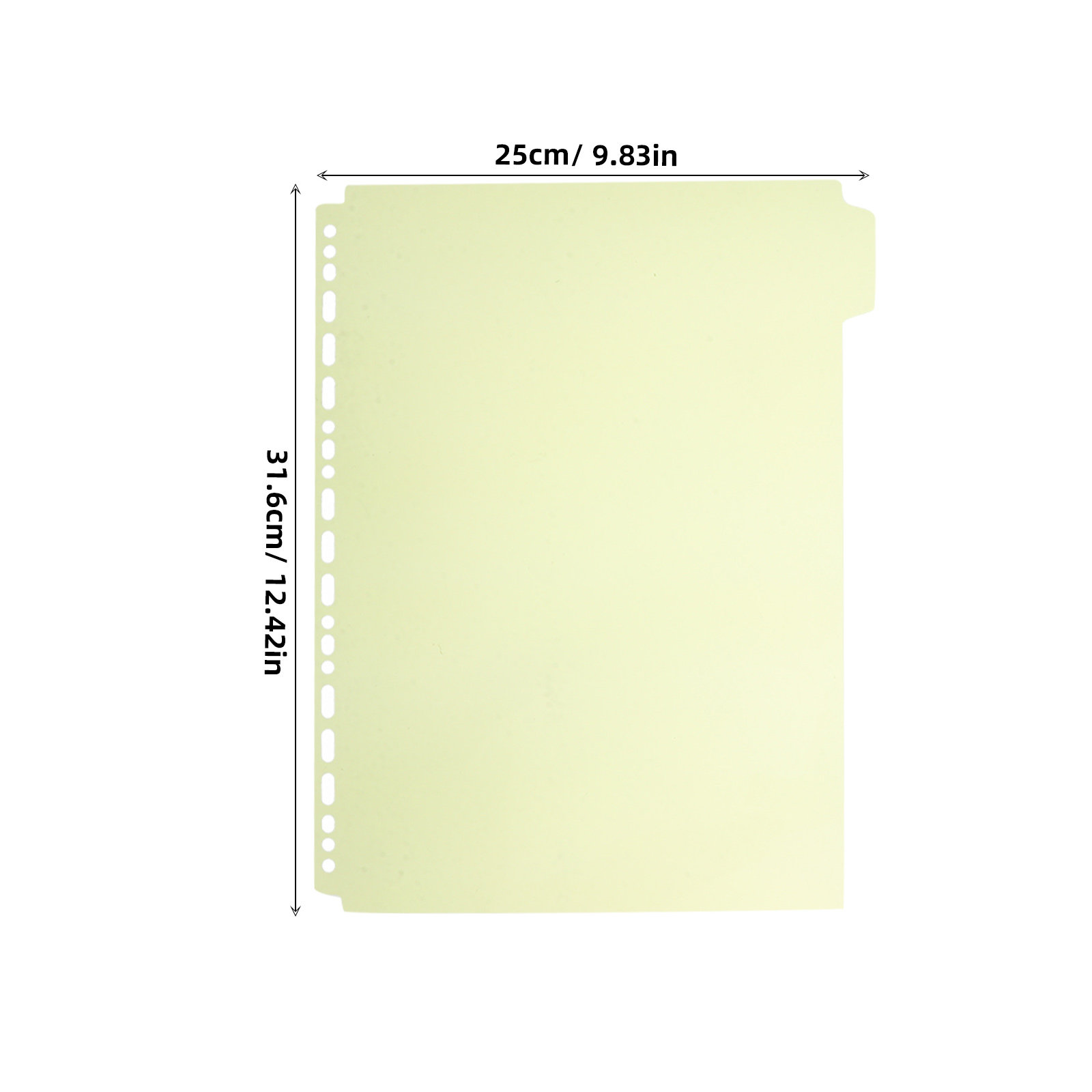 6 Divisores con pestañas para  - Tab Divider A4 reseña y precio