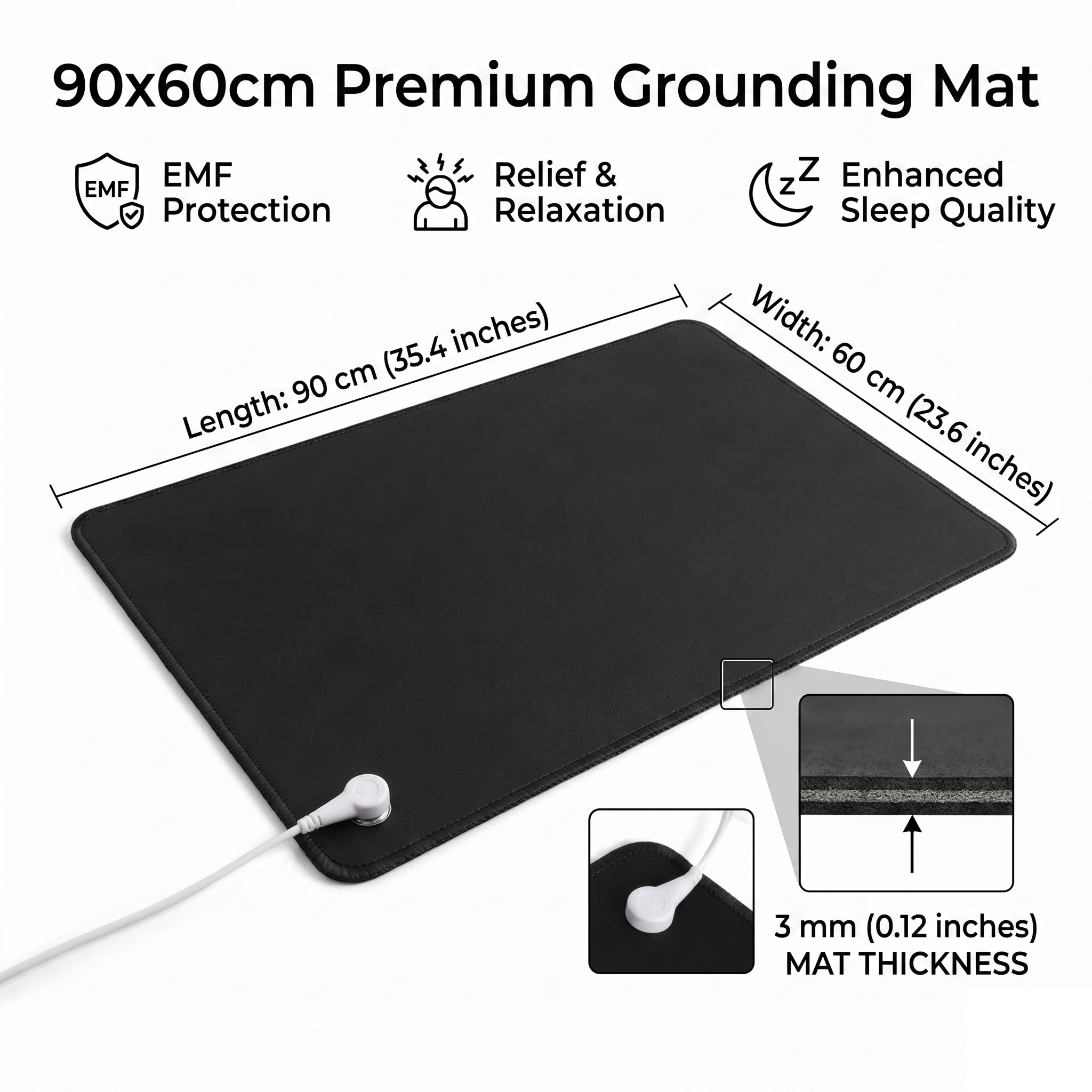 Alfombrilla de Piel Sintética  - Leather Desk Pad reseña y precio